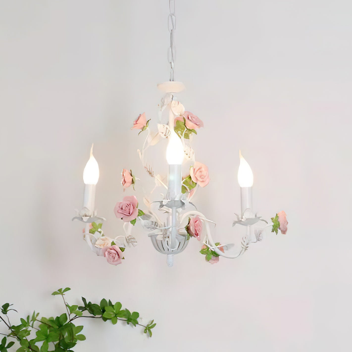 Evelisse Lustre blanc vintage - Neutralighting