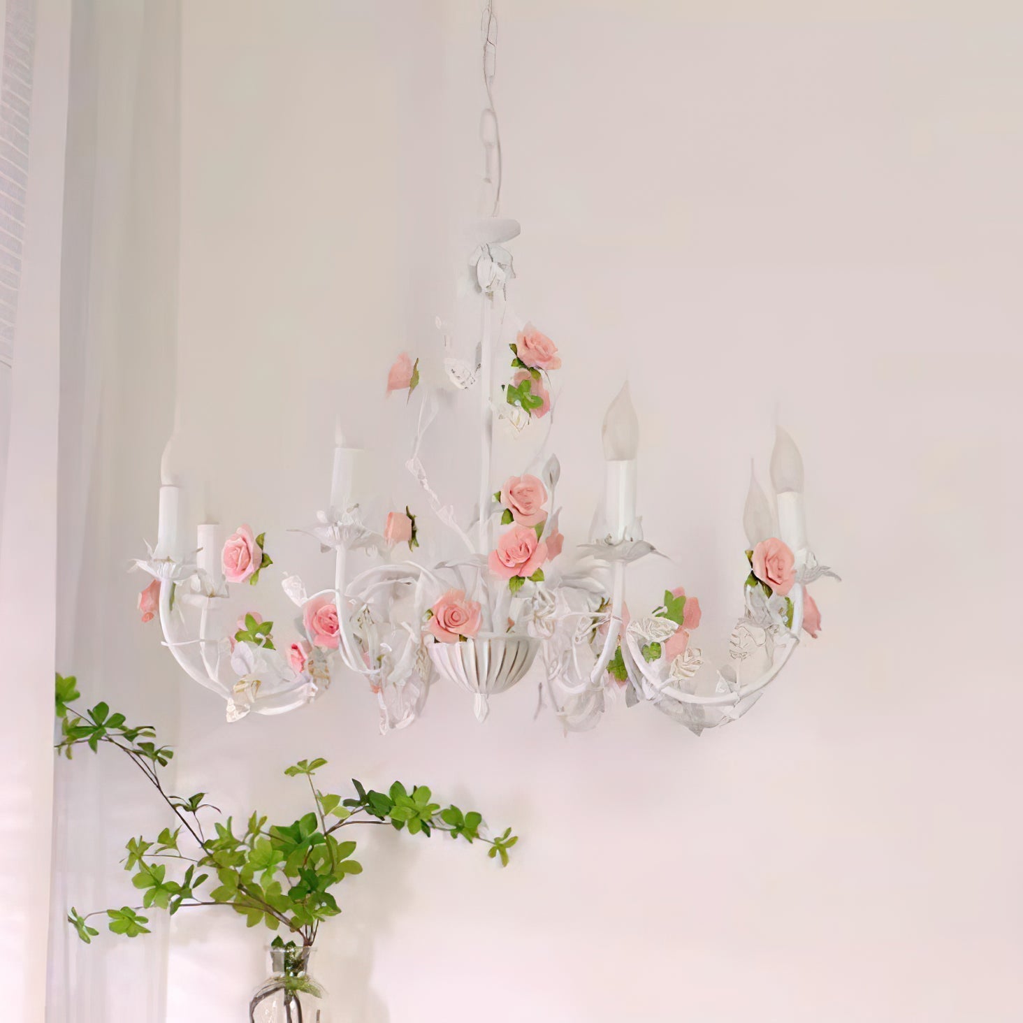 Evelisse Lustre blanc vintage - Neutralighting