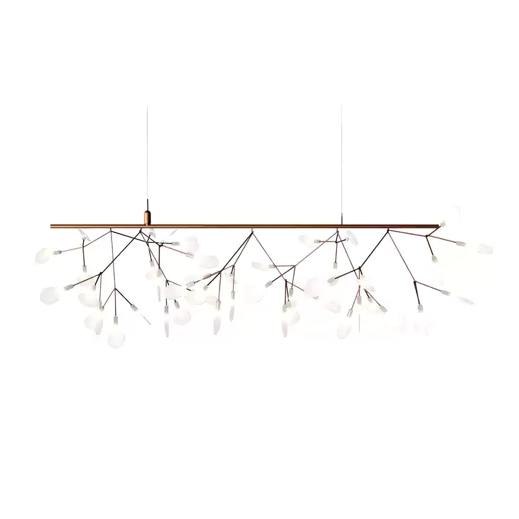 Lustra Chandelier Rose Gold Firefly LED Branch - Neutralighting