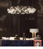 Lustra Chandelier Rose Gold Firefly LED Branch - Neutralighting