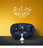 Lustra Chandelier Rose Gold Firefly LED Branch - Neutralighting