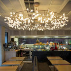 Lustra Chandelier Rose Gold Firefly LED Branch - Neutralighting