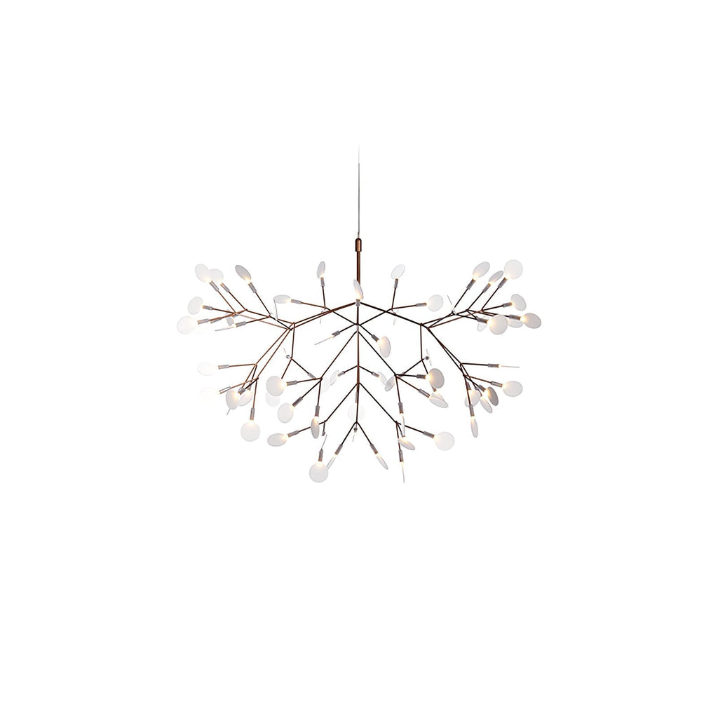 Lustra Chandelier Rose Gold Firefly LED Branch - Neutralighting