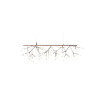 Lustra Chandelier Rose Gold Firefly LED Branch - Neutralighting