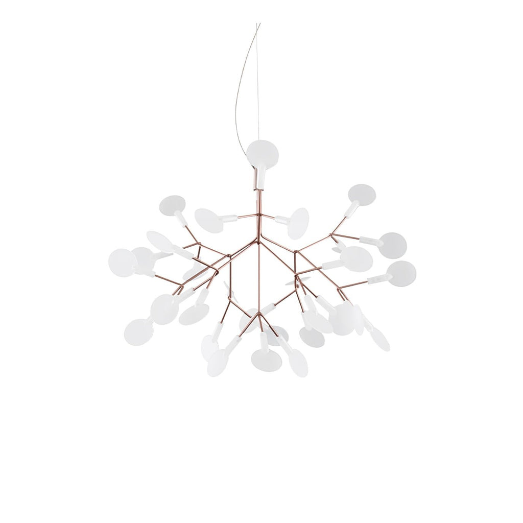 Lustra Chandelier Rose Gold Firefly LED Branch - Neutralighting