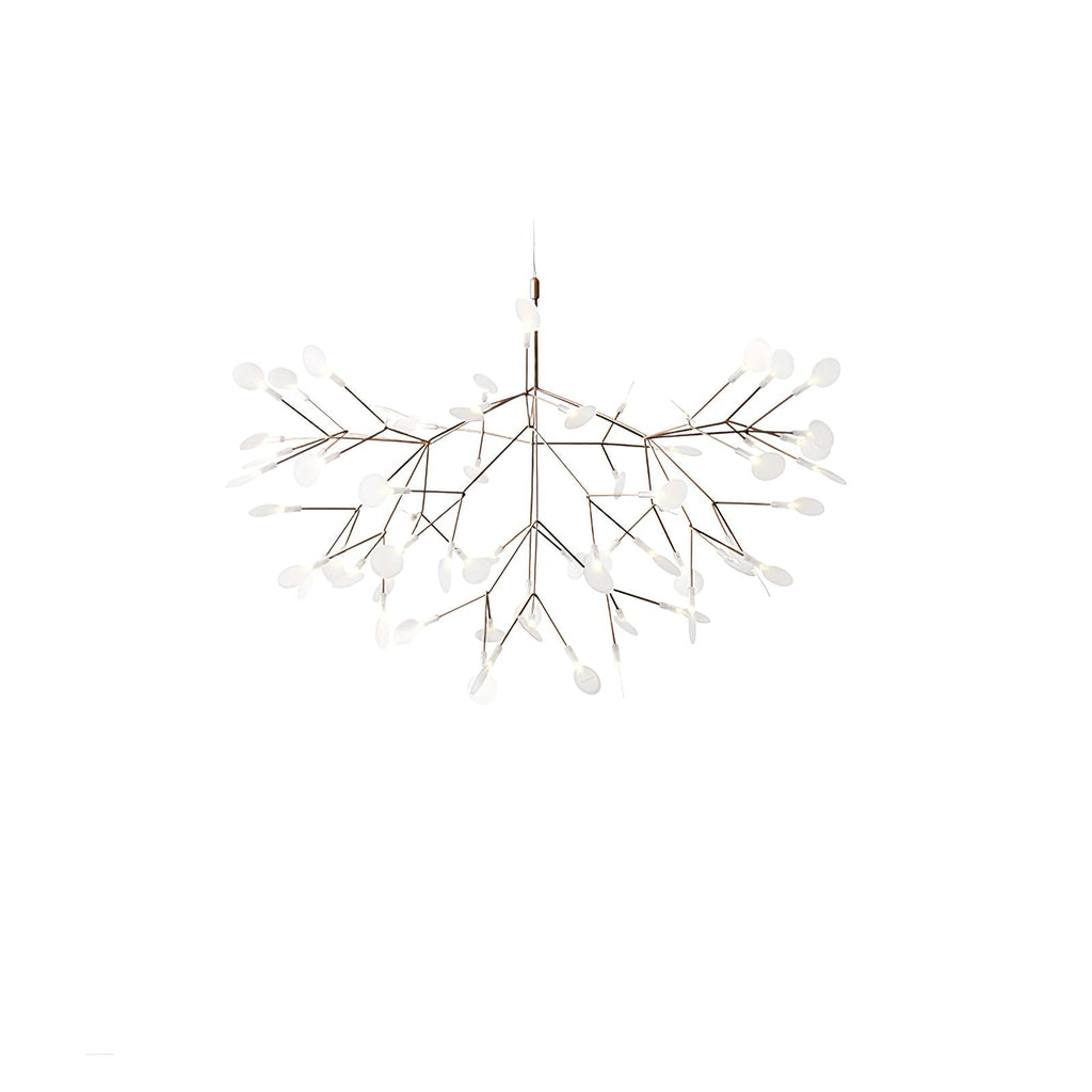 Lustra Chandelier Rose Gold Firefly LED Branch - Neutralighting