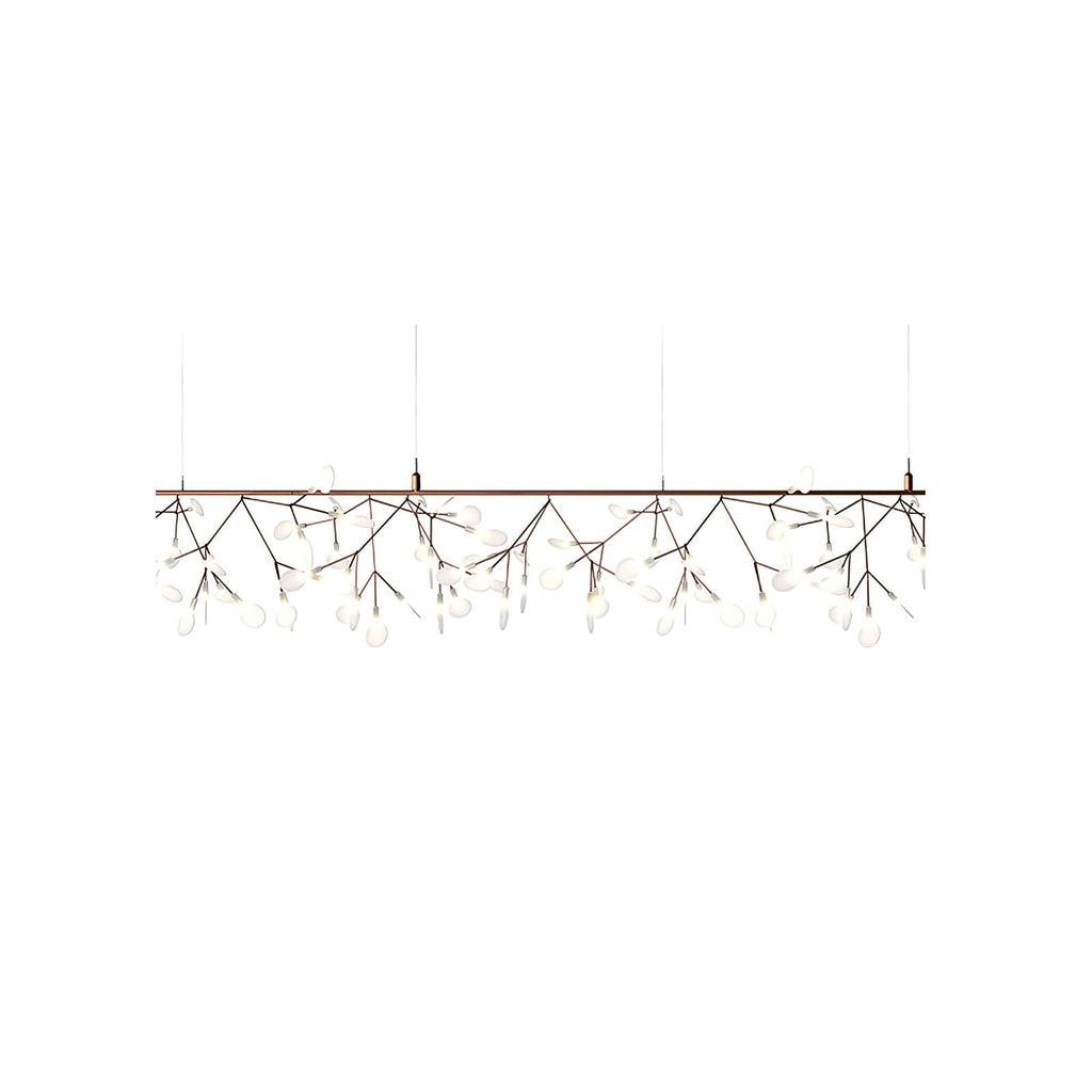 Lustra Chandelier Rose Gold Firefly LED Branch - Neutralighting