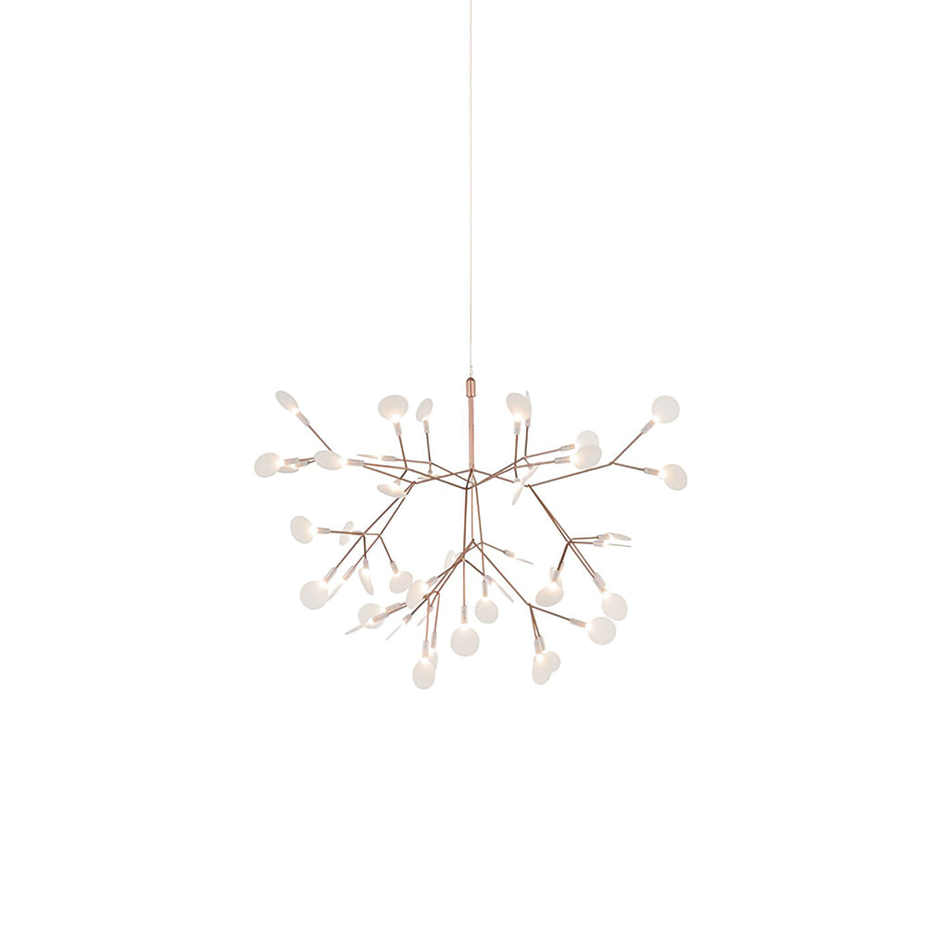 Lustra Chandelier Rose Gold Firefly LED Branch - Neutralighting