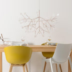 Lustra Chandelier Rose Gold Firefly LED Branch - Neutralighting