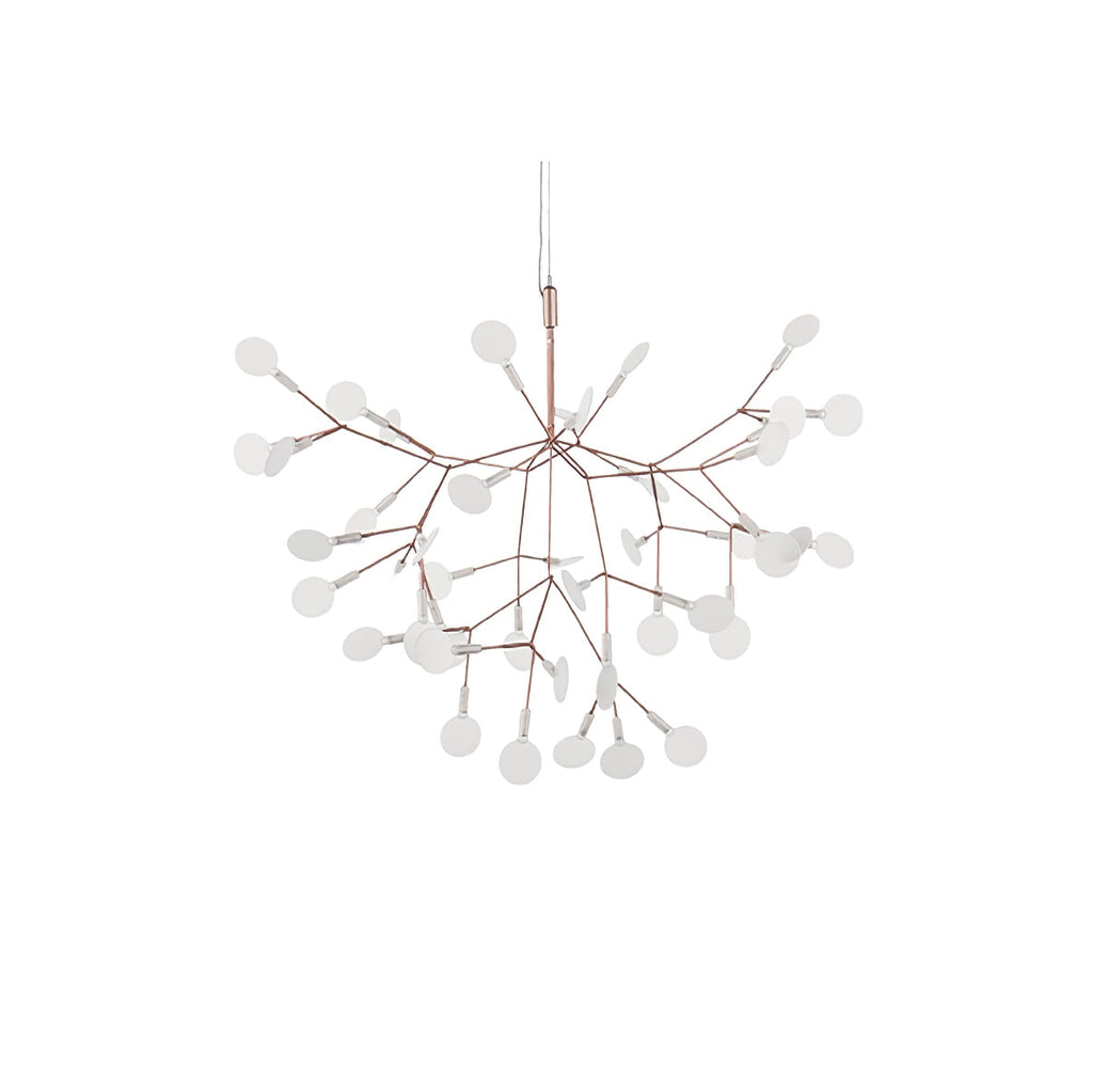 Lustra Chandelier Rose Gold Firefly LED Branch - Neutralighting