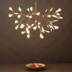 Lustra Chandelier Rose Gold Firefly LED Branch - Neutralighting