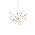 Lustra Chandelier Rose Gold Firefly LED Branch - Neutralighting