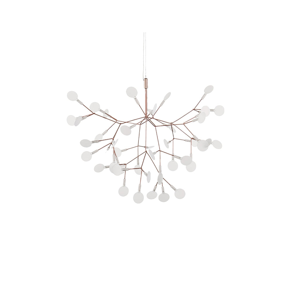 Lustra Chandelier Rose Gold Firefly LED Branch - Neutralighting