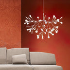 Lustra Chandelier Rose Gold Firefly LED Branch - Neutralighting
