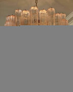 Aurora Lustre Rose Verre Tubes Superposé Moderne - Neutralighting