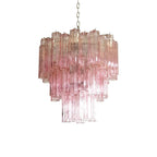 Aurora Lustre Rose Verre Tubes Superposé Moderne - Neutralighting