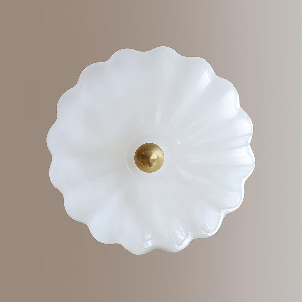 Lustra Lustre Verre Bol Laiton Chaîne - Neutralighting