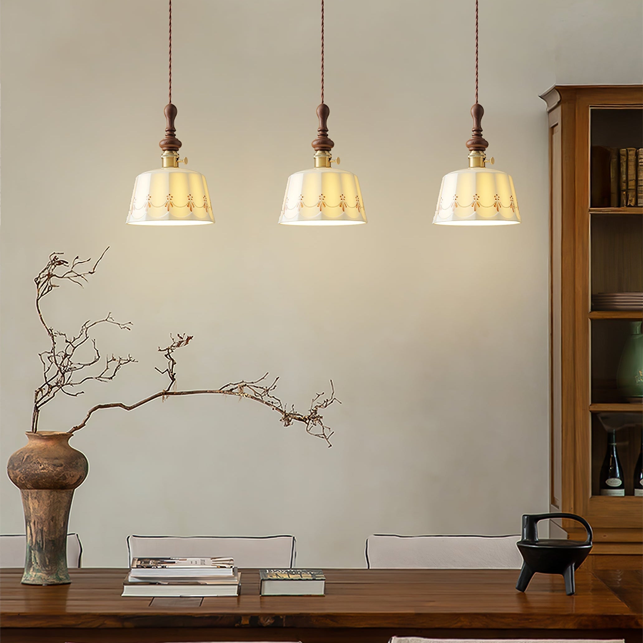 Ceraeyre Suspension en Céramique Vintage - Neutralighting