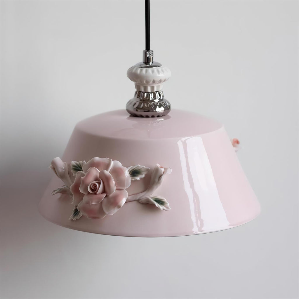 Roselune Applique Murale Porcelaine Florale Romance - Neutralighting