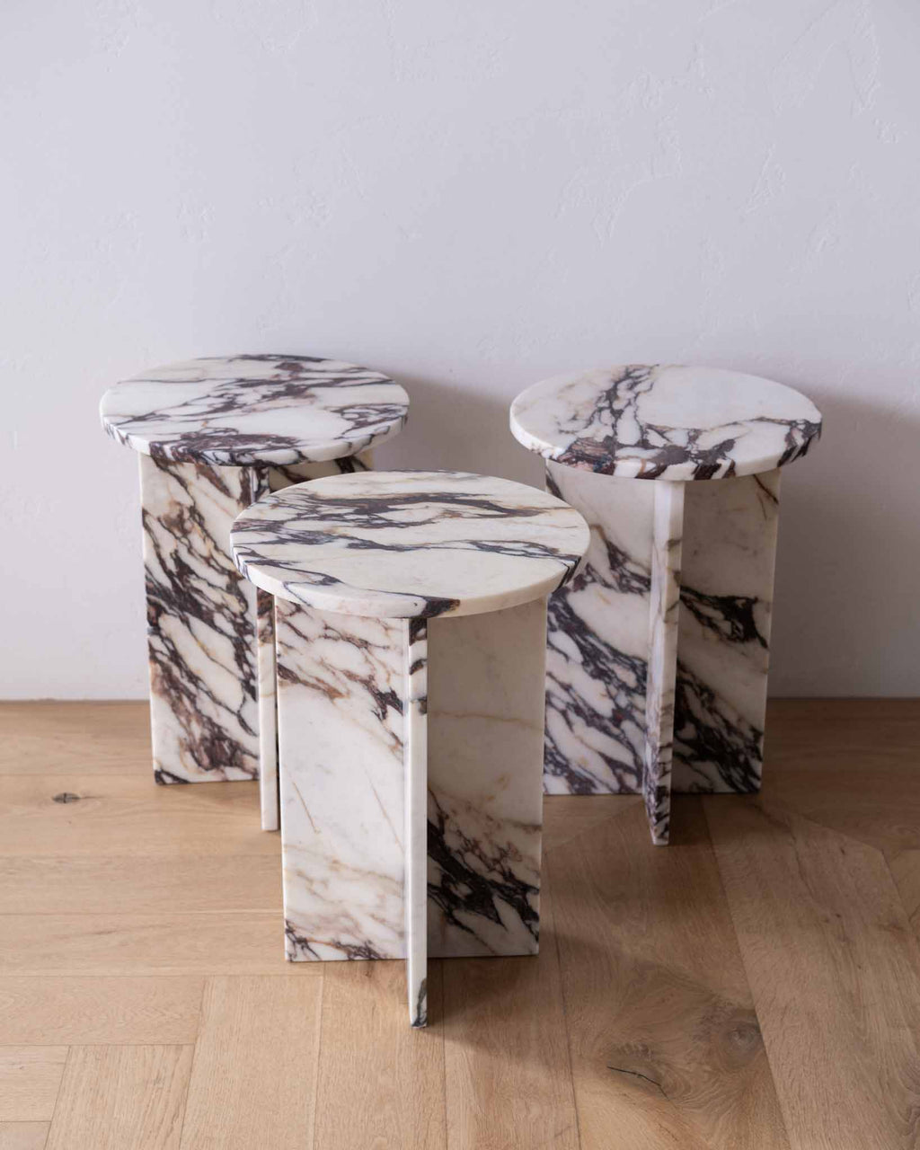 Acariel Table D'appoint en Marbre Minimaliste Moderne Accessoires - Neutralighting