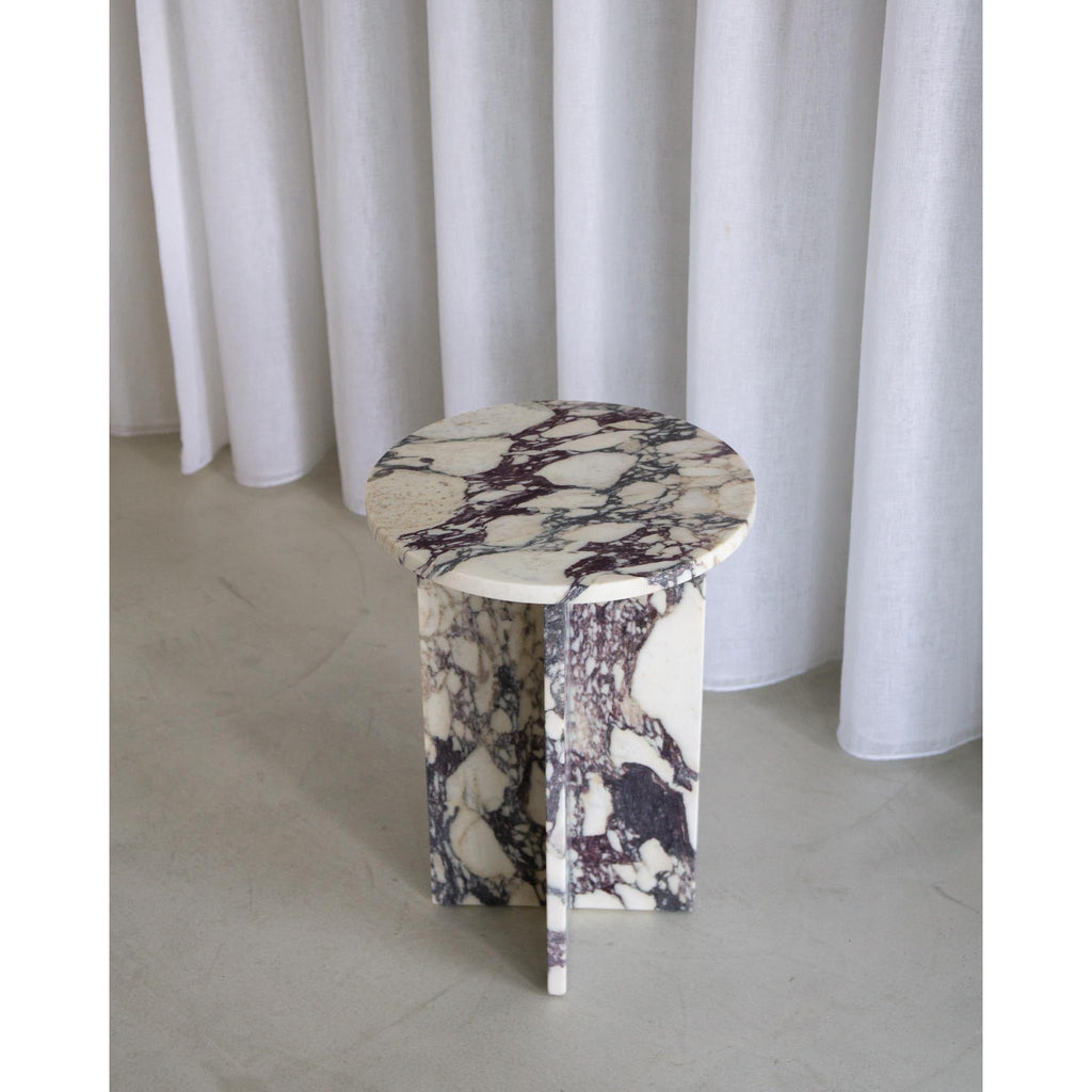 Acariel Table D'appoint en Marbre Minimaliste Moderne Accessoires - Neutralighting