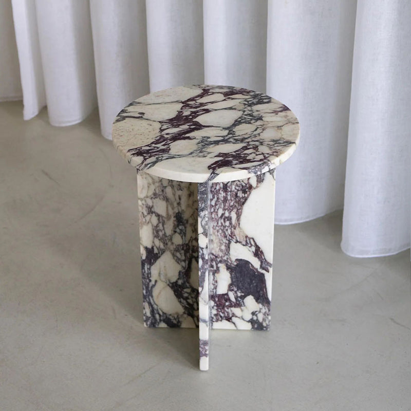 Acariel Table D'appoint en Marbre Minimaliste Moderne Accessoires - Neutralighting