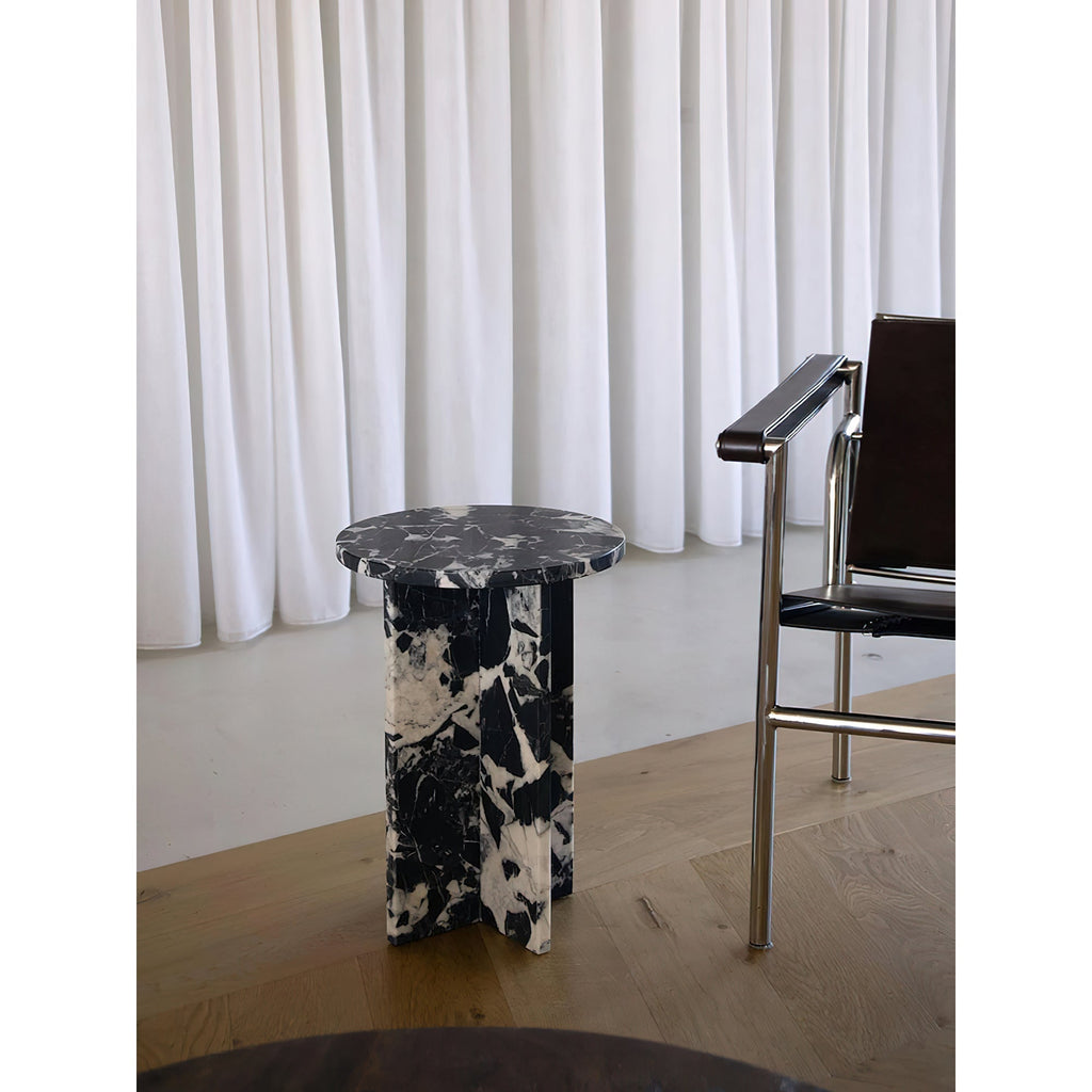 Acariel Table D'appoint en Marbre Minimaliste Moderne Accessoires - Neutralighting