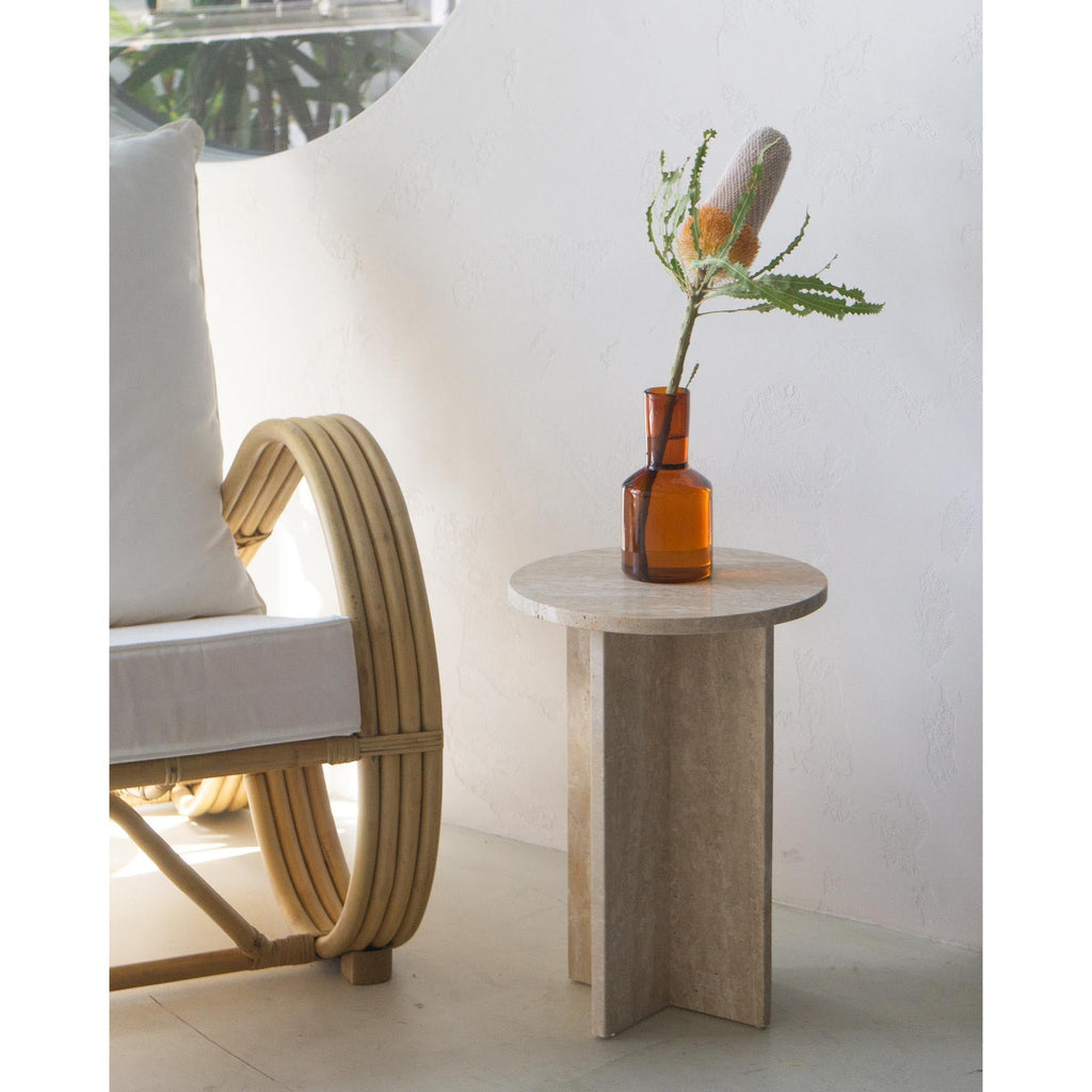 Acariel Table D'appoint en Marbre Minimaliste Moderne Accessoires - Neutralighting