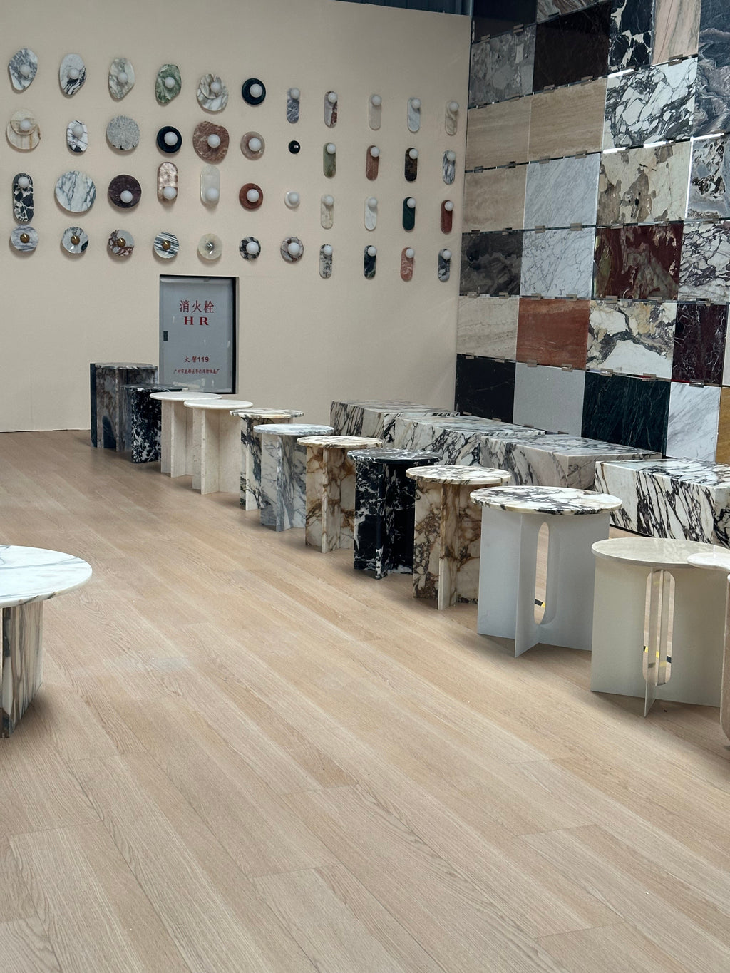 Acariel Table D'appoint en Marbre Minimaliste Moderne Accessoires - Neutralighting