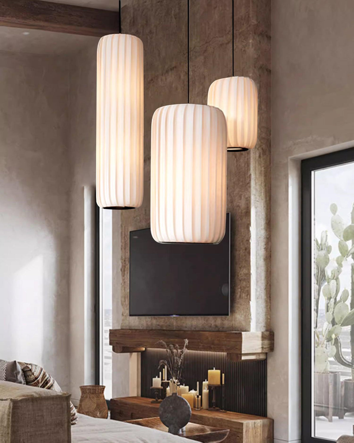 Rinwa Lampe Suspension Trois Styles - Neutralighting