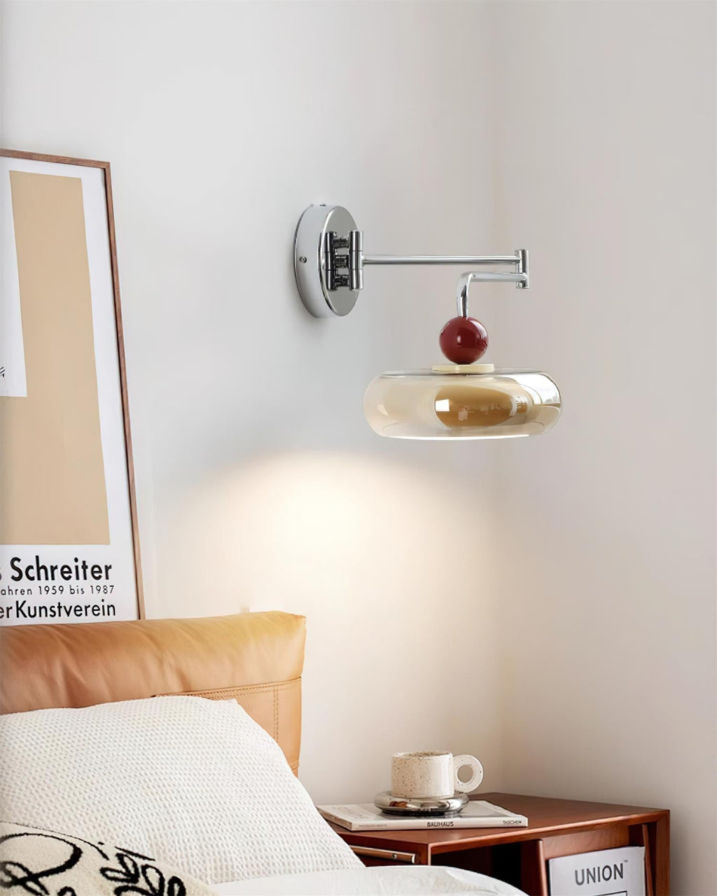 Rotan Applique Murale Cerise Élégante - Neutralighting