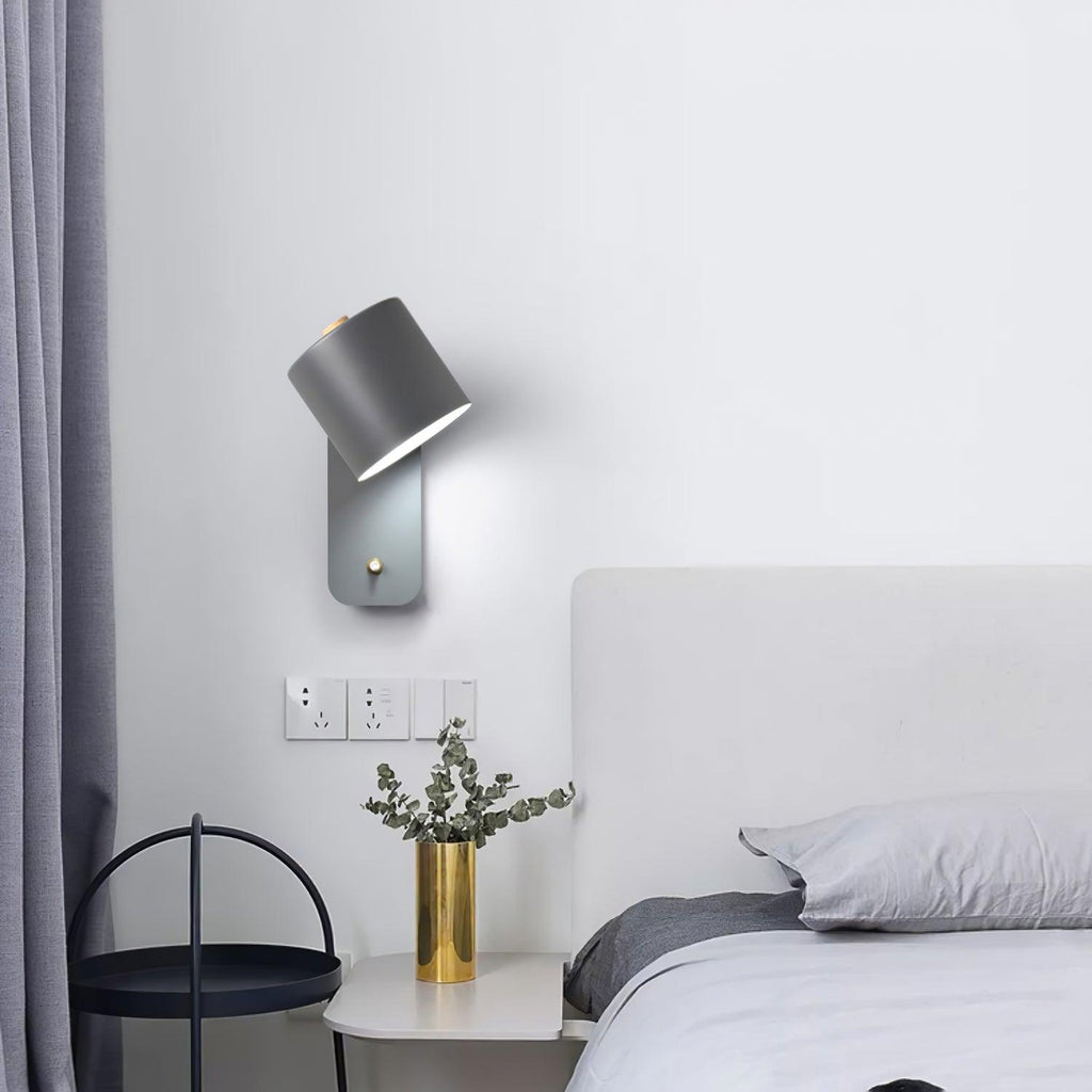 Quella Applique Murale Cylindrique Rotative - Neutralighting