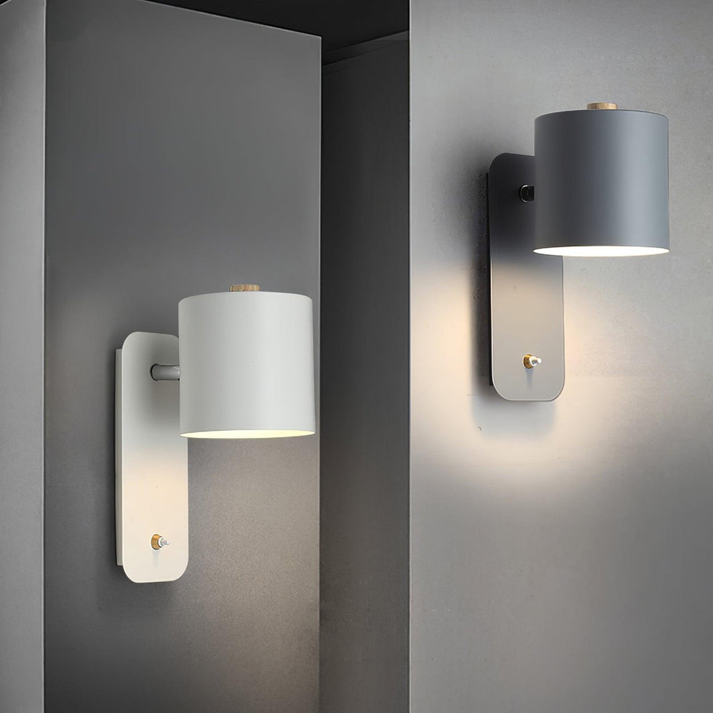 Quella Applique Murale Cylindrique Rotative - Neutralighting