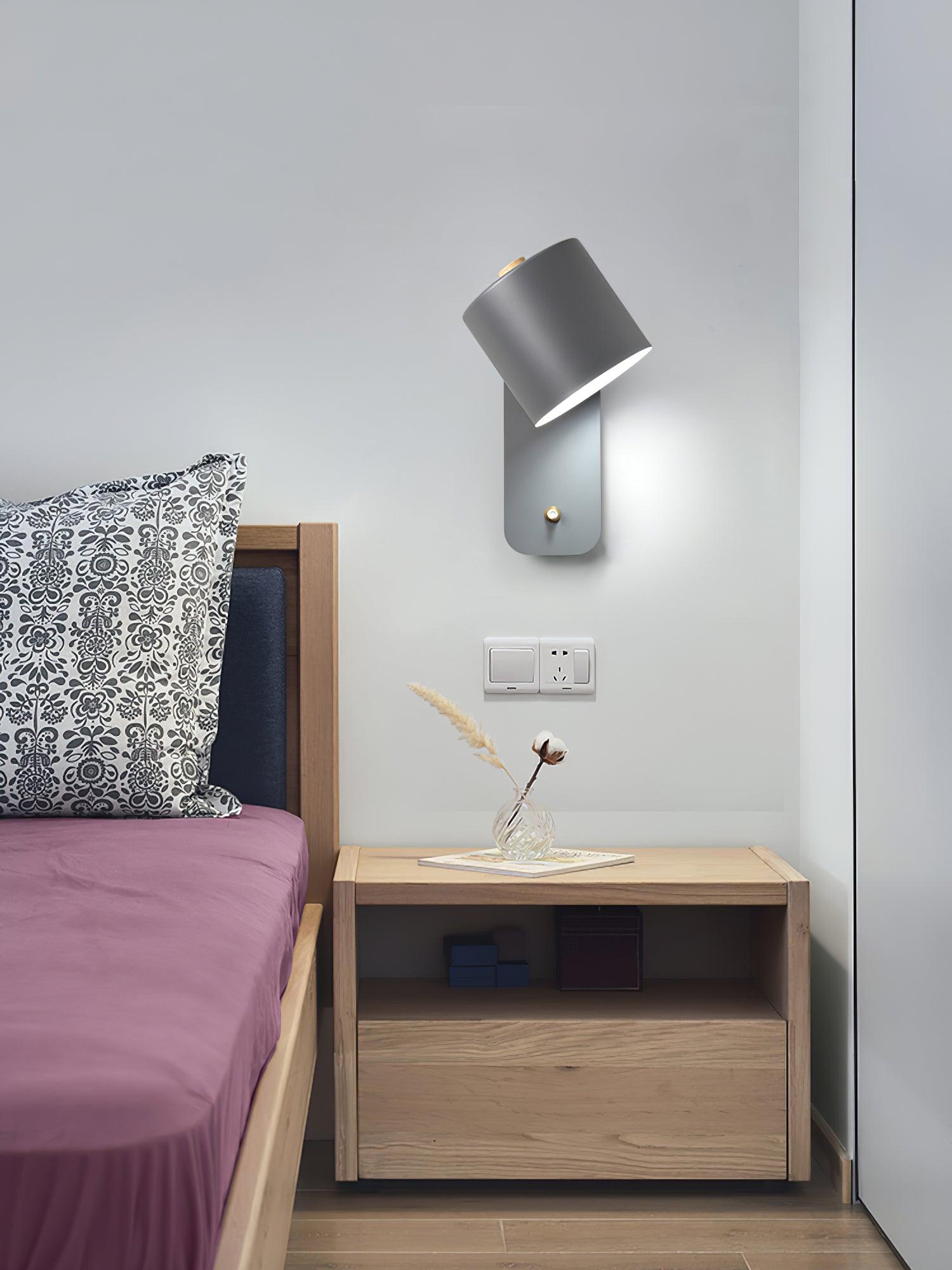 Lustra Applique Murale Cylindrique Rotative - Neutralighting