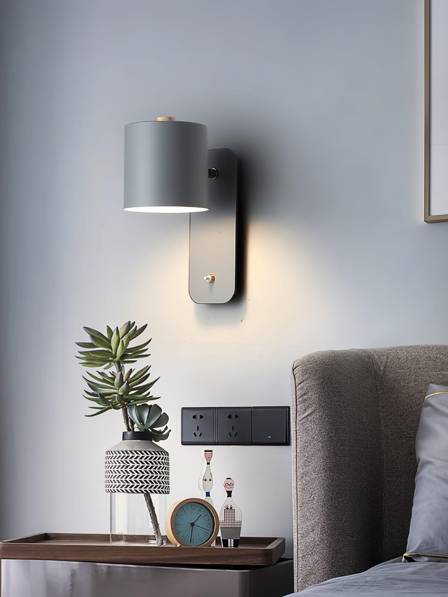 Lustra Applique Murale Cylindrique Rotative - Neutralighting