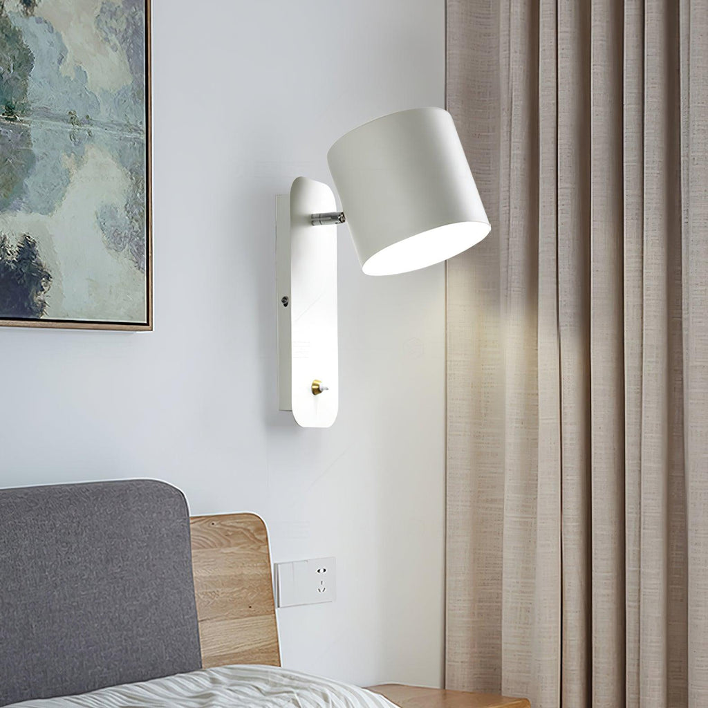 Lustra Applique Murale Cylindrique Rotative - Neutralighting