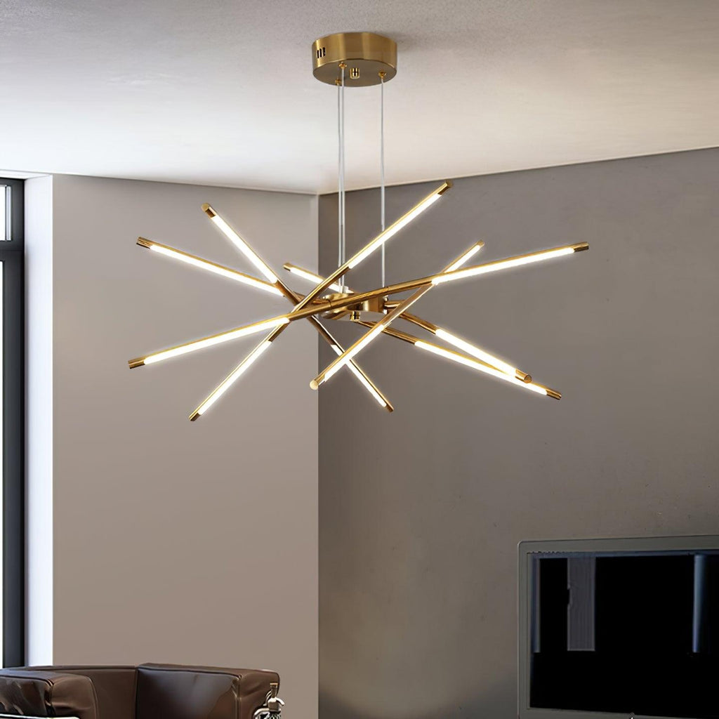 Lustra Chandelier LED Rotatif Moderne - Neutralighting