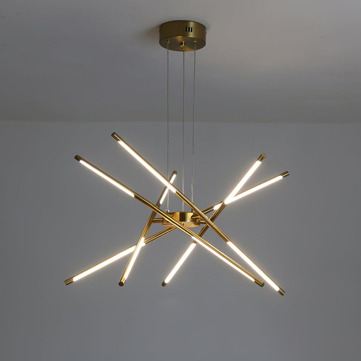 Lustra Chandelier LED Rotatif Moderne - Neutralighting
