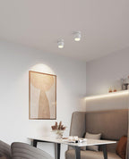 Solara Projecteur aluminium nervuré rotatif minimaliste - Neutralighting