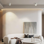 Solara Projecteur aluminium nervuré rotatif minimaliste - Neutralighting