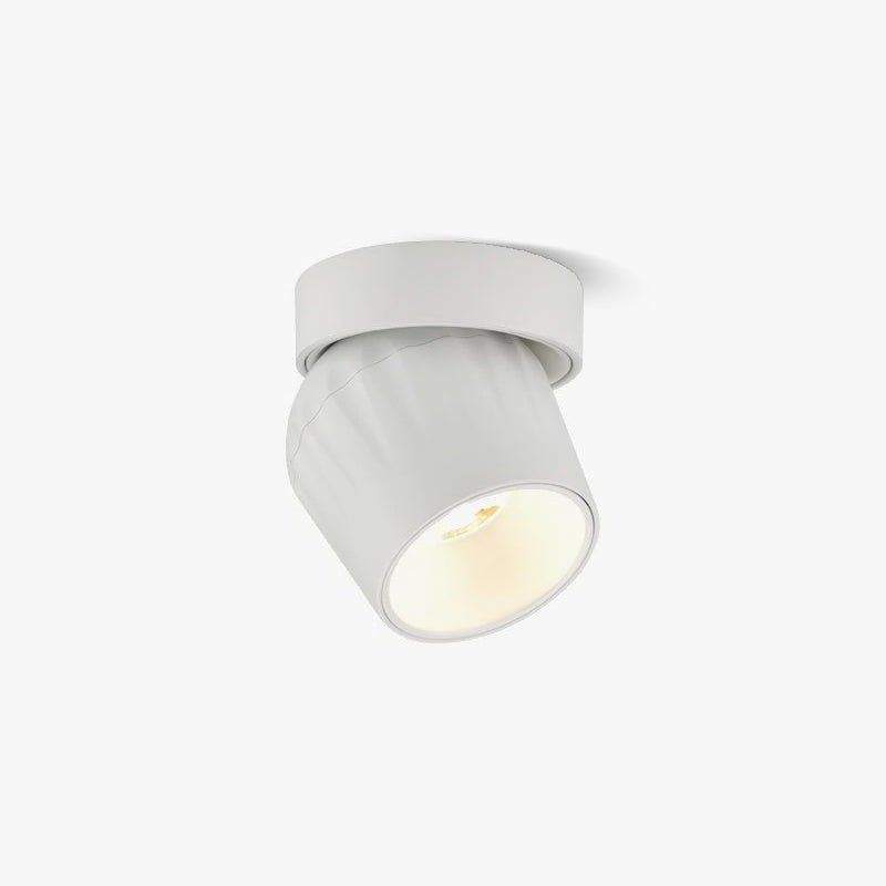 Solara Projecteur aluminium nervuré rotatif minimaliste - Neutralighting
