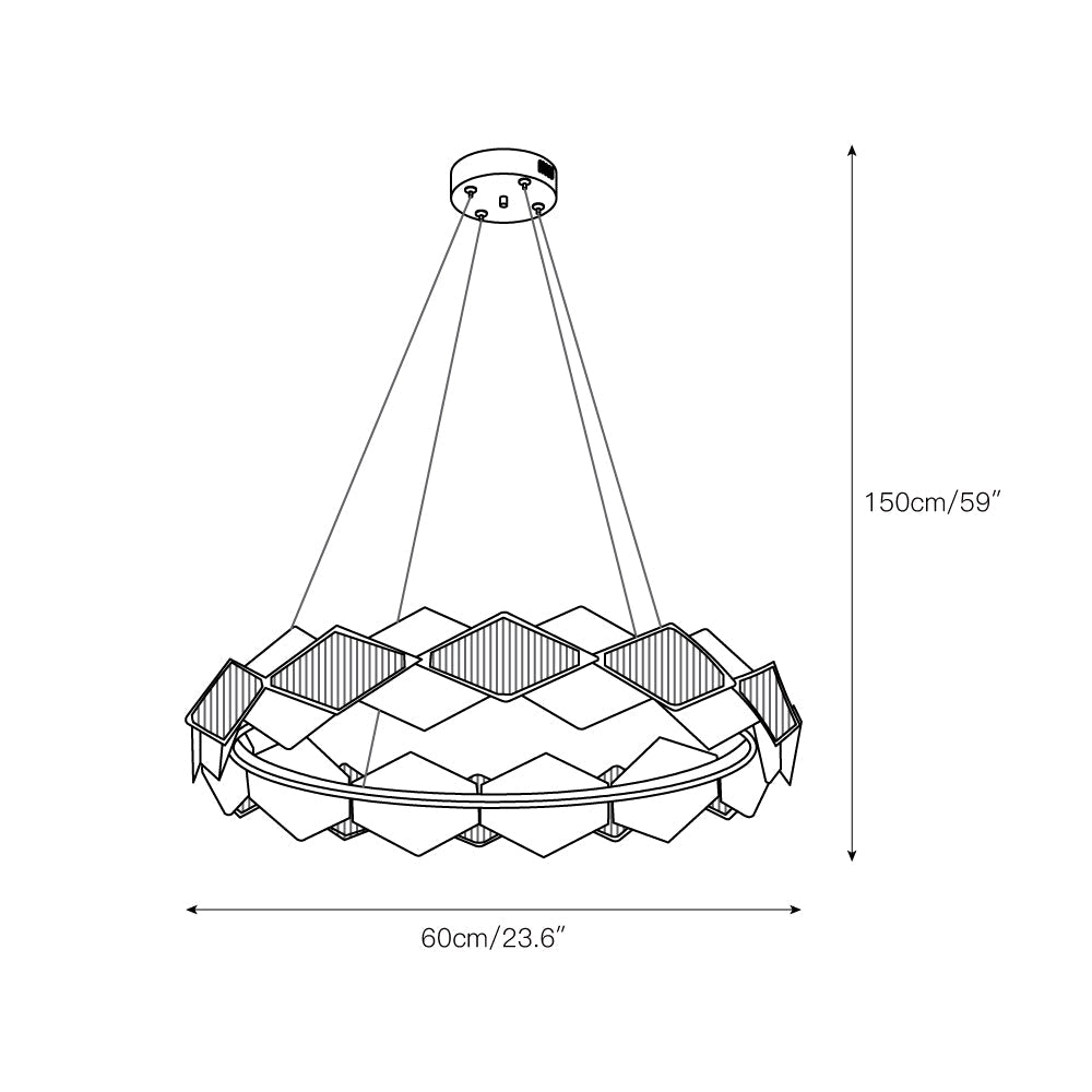 Lustrare Lustre Alabastre LED Minimaliste Moderne Rote - Neutralighting