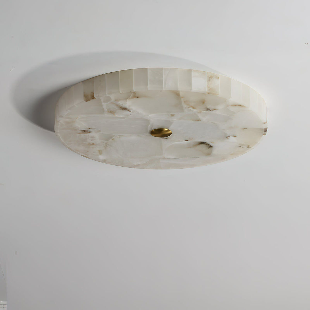 Vosilis Lampe de Plafond Ronde en Albâtre Moderne Minimaliste - Neutralighting