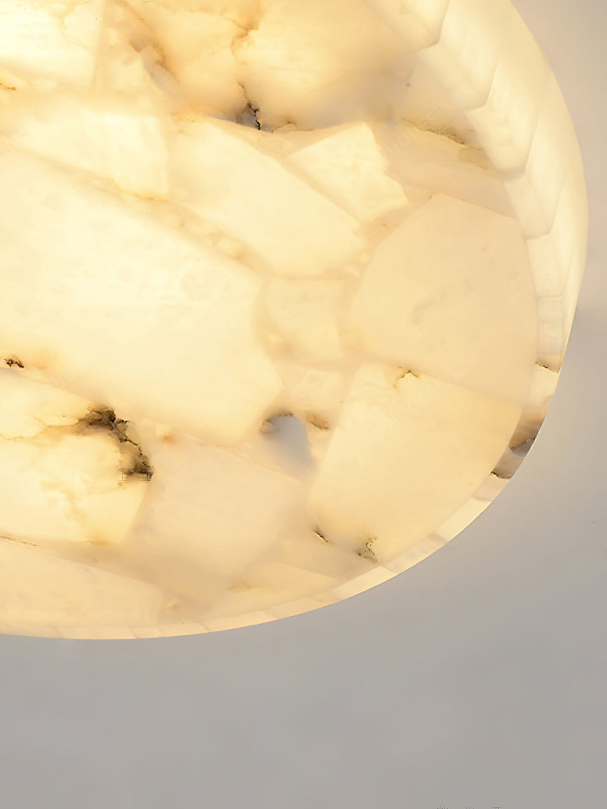 Vosilis Lampe de Plafond Ronde en Albâtre Moderne Minimaliste - Neutralighting