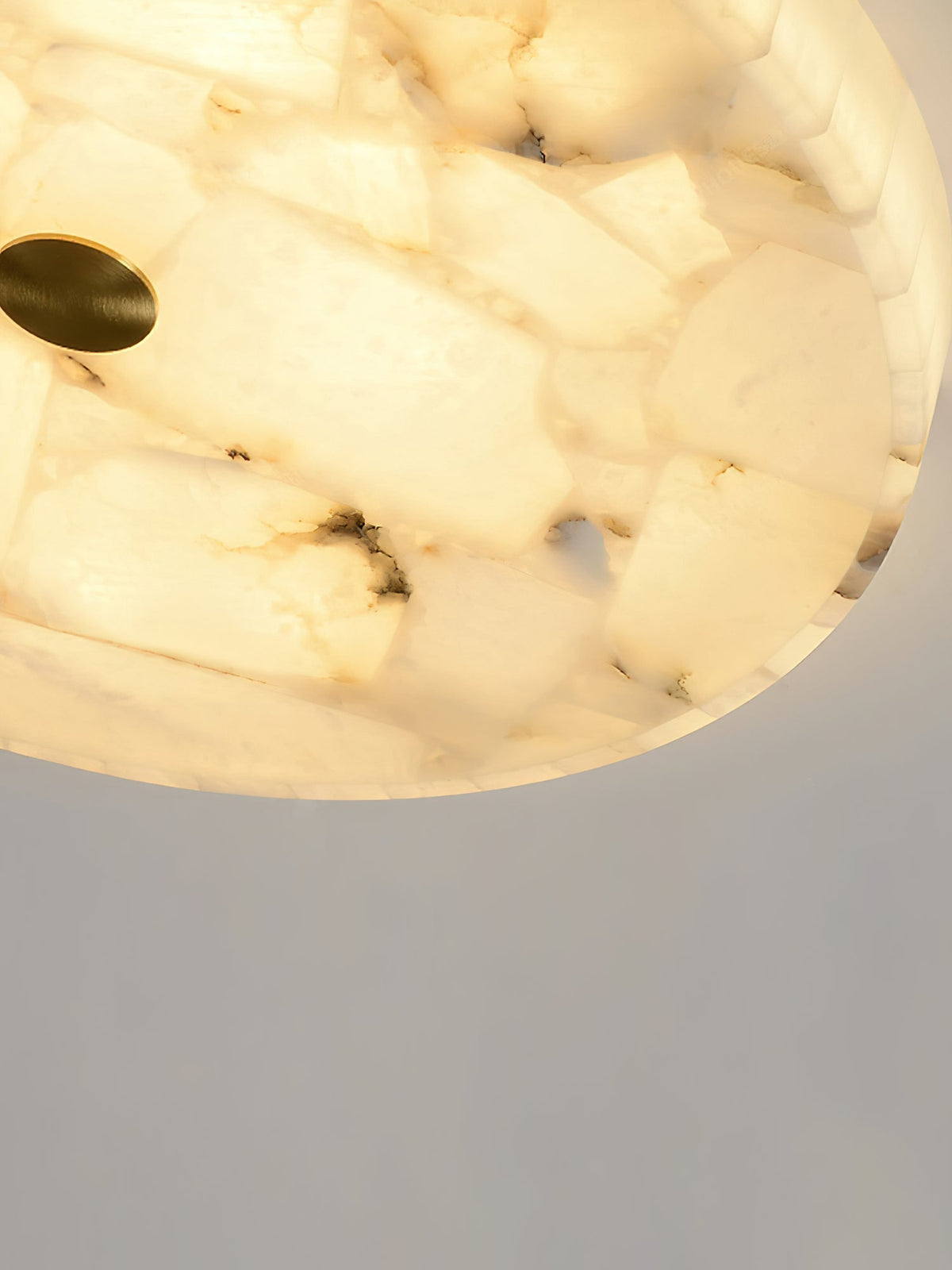 Vosilis Lampe de Plafond Ronde en Albâtre Moderne Minimaliste - Neutralighting