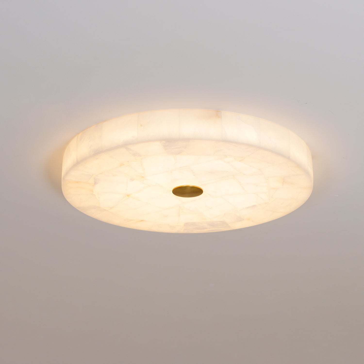 Delya Plafonnier Albâtre LED Rond - Neutralighting