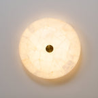 Delya Plafonnier Albâtre LED Rond - Neutralighting