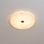 Delya Plafonnier Albâtre LED Rond - Neutralighting