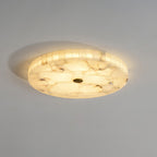 Delya Plafonnier Albâtre LED Rond - Neutralighting