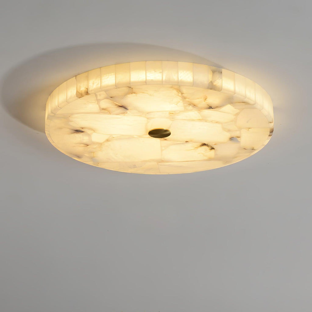 Delya Plafonnier Albâtre LED Rond - Neutralighting